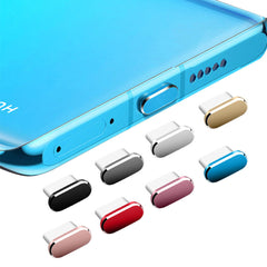 2x Type-C Mobile Phone Charging Port USB Anti-dust Plug Protector