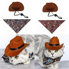Dog cat Cowboy Hat,Pet Costume Accessory for Dogs Cats Holiday Costumes ne new