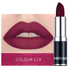 Long Lasting Velvet Matte Lip Color Waterproof Lipstick Pigment Makeup