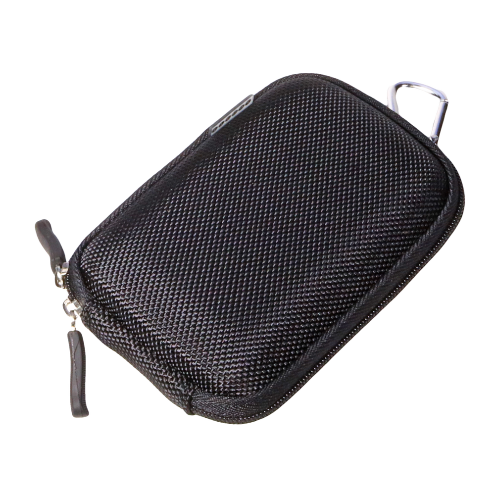 Hard Shell Compact Digital Camera Case - Universal Belt Loop & Carabiner