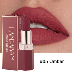 Long Lasting Velvet Matte Lip Color Waterproof Lipstick Pigment Makeup