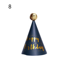 Supplies Party Decoration Happy Birthday Birthday Hat Paper Hats Birthday Caps