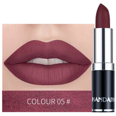 Long Lasting Velvet Matte Lip Color Waterproof Lipstick Pigment Makeup