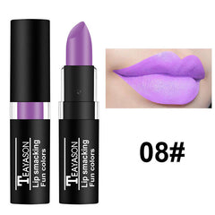 Long Lasting Velvet Matte Lip Color Waterproof Lipstick Pigment Makeup