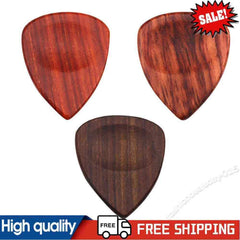 Folk Guitar Wooden Picks Ukulele Bass Plectrum Musical Instrument Accessories