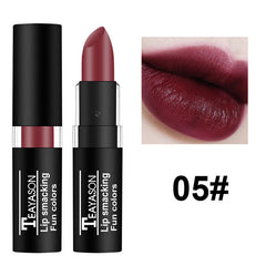 Long Lasting Velvet Matte Lip Color Waterproof Lipstick Pigment Makeup