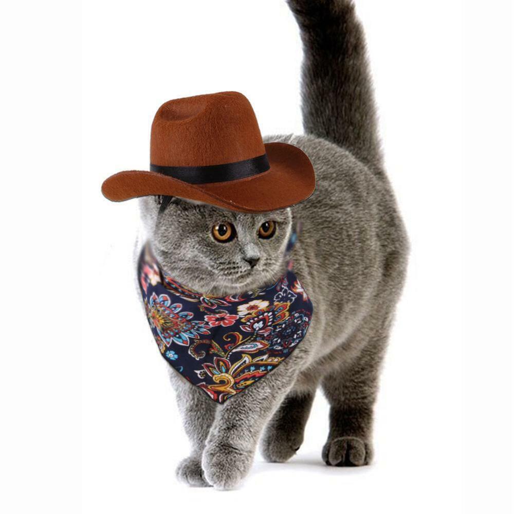 Dog cat Cowboy Hat,Pet Costume Accessory for Dogs Cats Holiday Costumes ne new