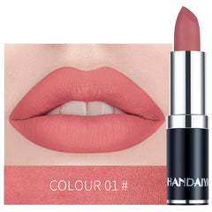 Long Lasting Velvet Matte Lip Color Waterproof Lipstick Pigment Makeup