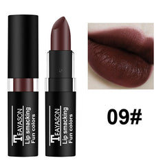 Long Lasting Velvet Matte Lip Color Waterproof Lipstick Pigment Makeup