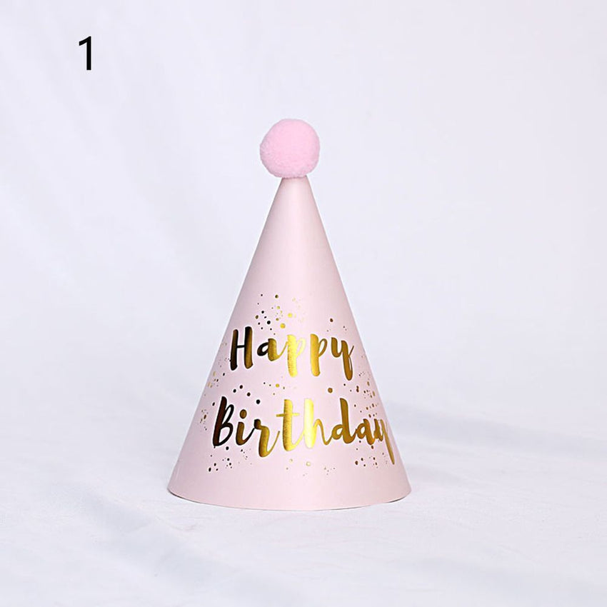 Supplies Party Decoration Happy Birthday Birthday Hat Paper Hats Birthday Caps