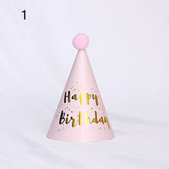 Supplies Party Decoration Happy Birthday Birthday Hat Paper Hats Birthday Caps