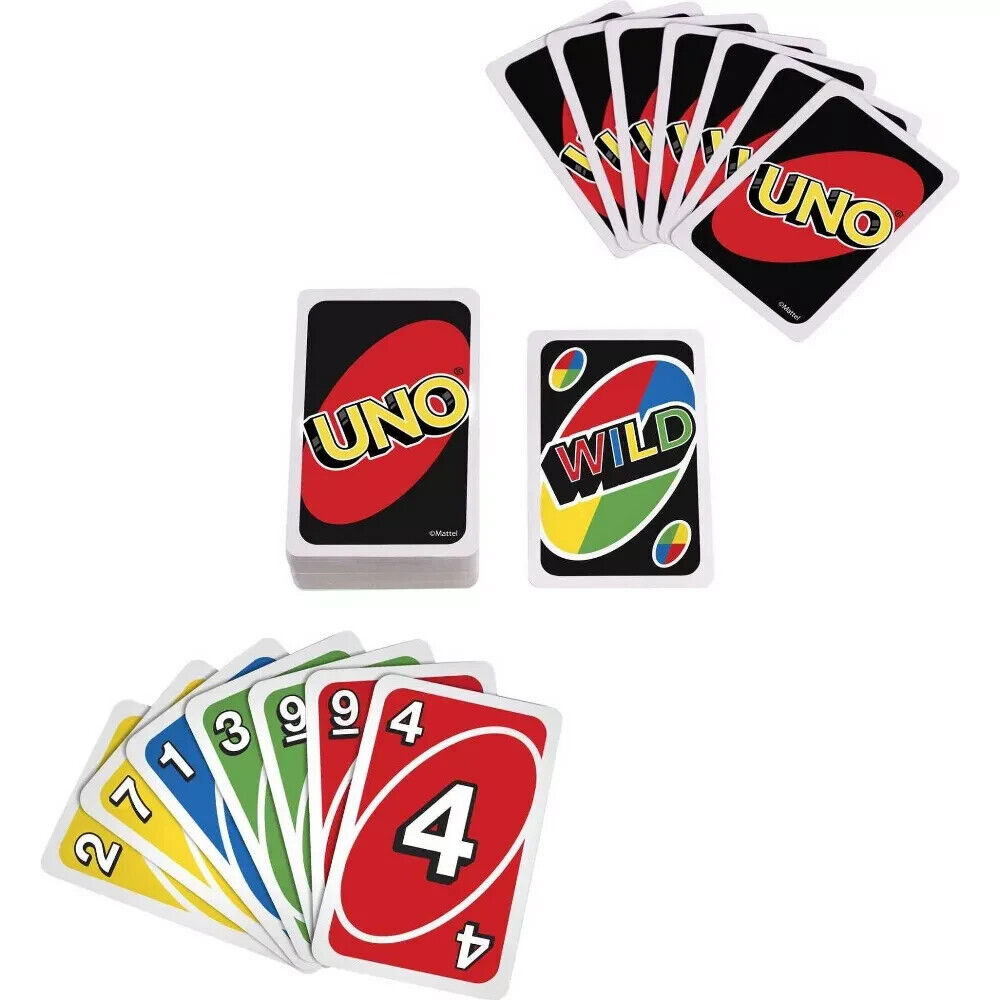 UNO Card Game With Customizable Wild Cards