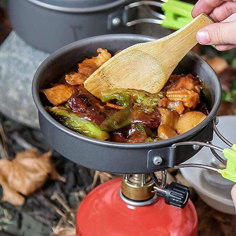 Cookware Camping Portable Folding Pot Pan Dinnerware Tableware