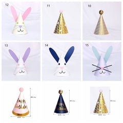 Supplies Party Decoration Happy Birthday Birthday Hat Paper Hats Birthday Caps