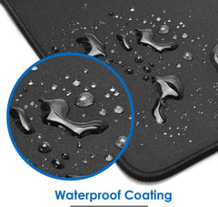 Mouse Mat Mice Pad Non-Slip Waterproof PC Computer Laptop Office Desk Mousepad