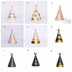 Supplies Party Decoration Happy Birthday Birthday Hat Paper Hats Birthday Caps